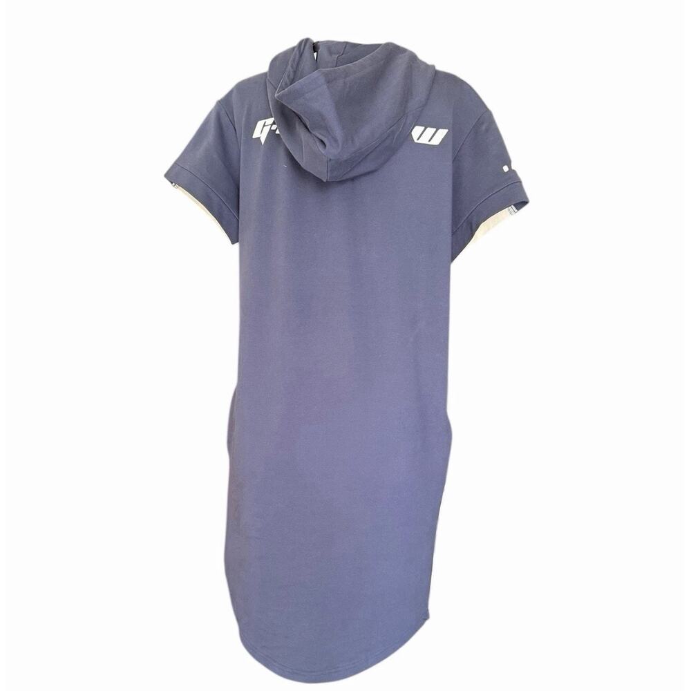 G-Star RAW Sobiru Hoodie Sweat Dress XS NWT Colorblock Short Sleeve Streetwear - Picture 5 of 16